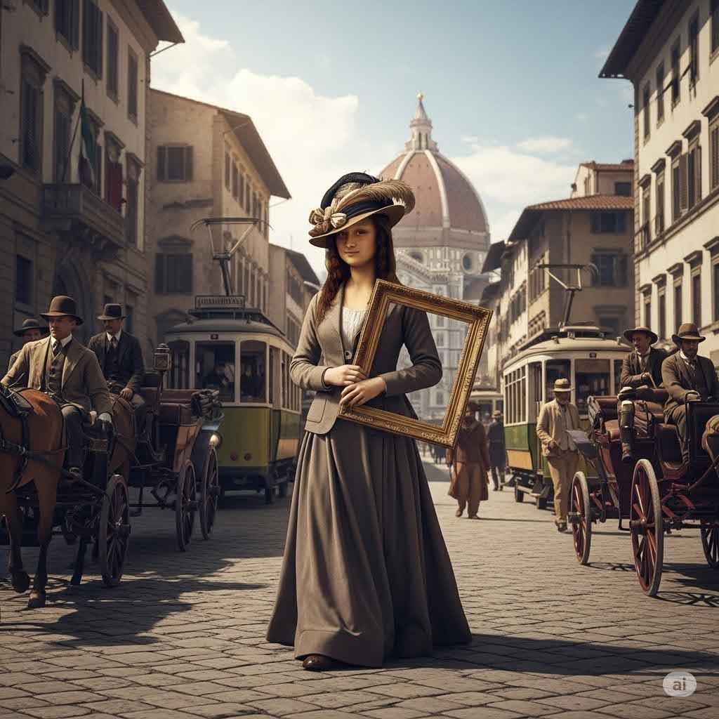 21 aout 1911 mona lisa est volé au Louvre www.amuserlagalerie.fr